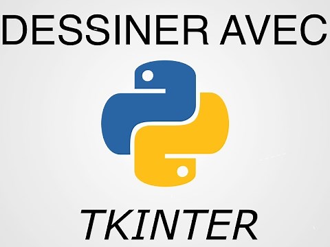 Python Dessiner avec tkinter, ep 1