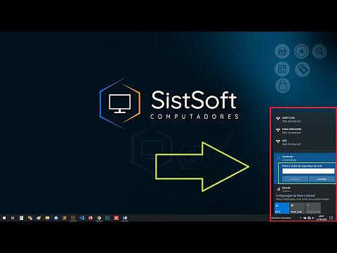NOTEBOOK - AO DIGITAR A SENHA NO WI-FI NÃO APARECE NADA - SOLUÇÃO