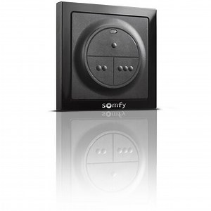 SOMFY 1871131 - Commande murale radio io - Pour commander 3 motorisations io