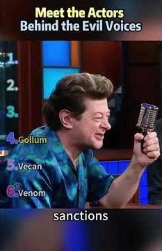 Actors Behind The Evil Voices 😳 🔥 Like & Sub for more! 😏