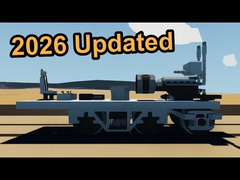 Build a diesel-electric locomotive in 2 minuets! Stormworks tutorial