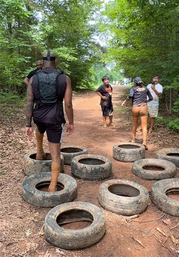 🛞 Tire Obstacle: Work Smarter, Not Harder 😅 When I got to the tire obstacle, I realized this wasn’t the time to waste energy trying to muscle my way through it. Sometimes the best strategy is to slow down, think, and work smarter instead of harder. 😂🛞 Obstacle races aren’t just about strength, they’re about using your head too. I may not have been the fastest through the tires, but I made it through without burning myself out for the obstacles ahead. 💪🏾🤎 Full video is on my YouTube page: 