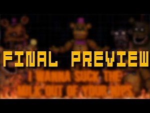 [SFM/FNAF] After Hours Remake final preview