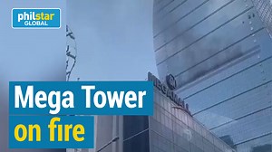 16K views · 53 reactions | WATCH: First alarm has been raised as a fire hits the Mega Tower beside SM Megamall in Mandaluyong City. The MMDA said BFP personnel and fire volunteers are on site. Video by Charles Canlas | Philstar.com | Facebook