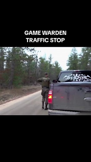 Game Warden Checks Hunters' Licenses & Gear