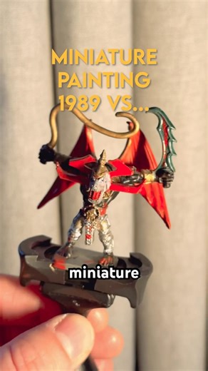 First Ever Painted Miniature vs Most Recent Mini Comparison! #warhammer