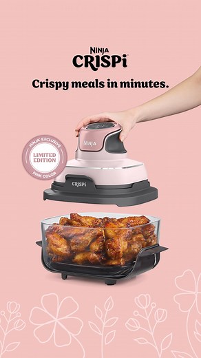 Make Mother’s Day extra special and cook mom’s favorite meal in style with the new Ninja CRISPi™ limited-edition colors. | Ninja Kitchen