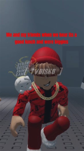 me and my friends when we hear it's a good lunch and we're biggies #roblox #forsaken #mafiso #gubbys