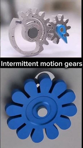 How Intermittent Motion Gears Work: Engineering Marvel #shorts