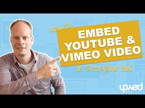 Two ways to embed youtube video in Articulate Storyline [Really Easy!]
