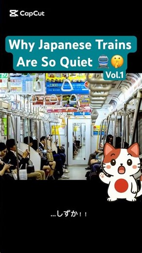 Why Japanese Trains Are So Quiet 🚆🤫Vol.1