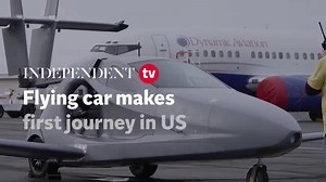 Watch: Flying car achieves first flight in US