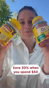 Stock up for summer with Nature Made's limited-time summer sale! Use code SUMMER2025 for 30% off an order of $50 or more. | Nature Made