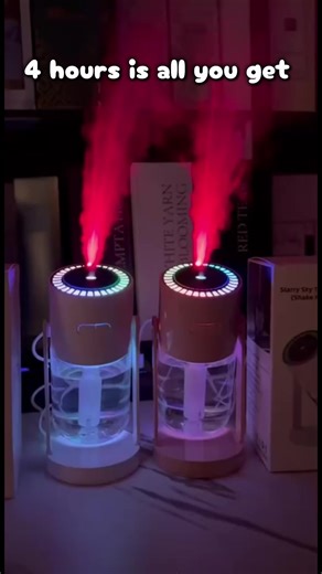 These are different types of humidifiers and diffusers. Also starry projectors and sandscapes. They are not just aesthetic items, they are functional for your daily use. #lavedeluxe #cozybedroom #warmandcozy #bedroomdecor #humidifierdifuser