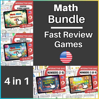 Number Sense Bundle | Digital Games | Quick Math Review