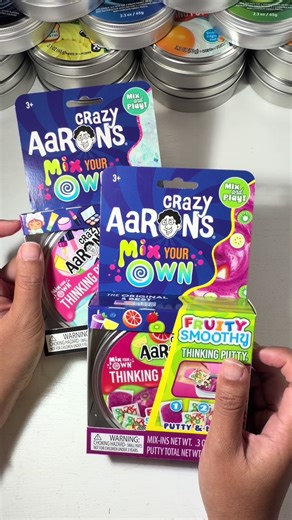Mix Your Own Crazy Aarons Putty Selection Guide