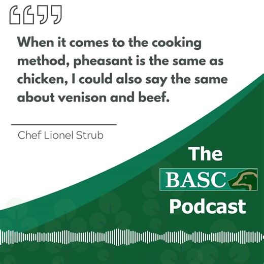 Chef Lionel Strub from the award-winning Clarendon Inn is on BASC's December podcast with some top tips for cooking game in the festive season... Tom also hosts a festive quiz, chats about Christmas gift and craft ideas, the traditional Boxing Day shoot and thanks our amazing volunteers. Listen here: https://orlo.uk/BASC_PODCAST_qHJNi | BASC - The British Association for Shooting and Conservation