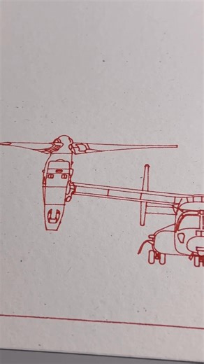 4.9K views · 65 reactions | Shop V-22 Osprey plotter art @ https://drawscape.io | Drawscape | Facebook