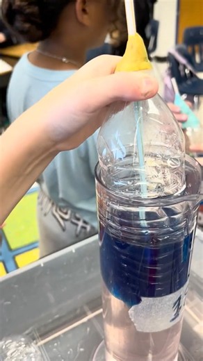 Science In Minutes, fifth graders make their own thermometers!