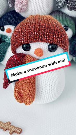 DIY Guide: Making a Snowman with Addi Knitting Machine