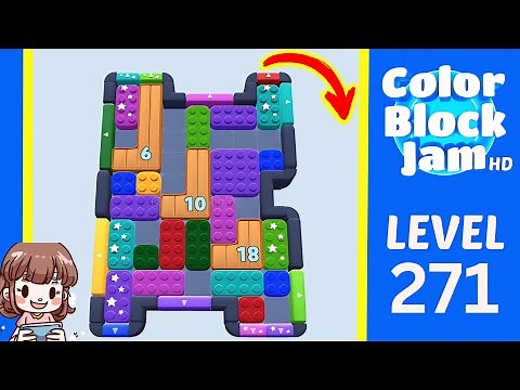 Color Block Jam Level 271 Solution Walkthrough