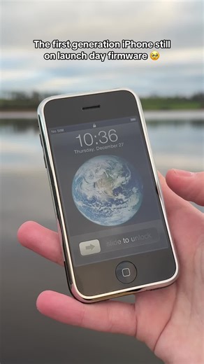 Exploring the First Generation iPhone on Original Firmware