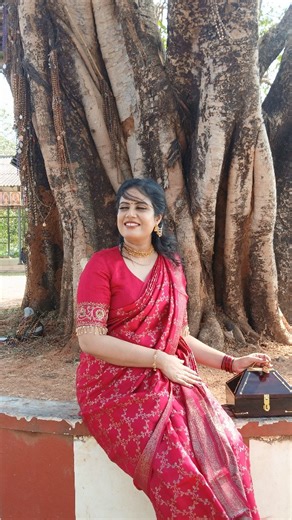 Bhavana Weddings | Every weave tells a story, every stitch holds tradition 💫 Our newest Banarasi brocade saree paired with a detailed handworked blouse is... | Instagram