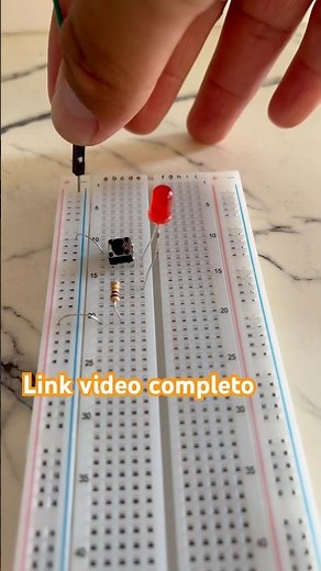 Cómo usar un protoboard ! #short #led #electronica #viral