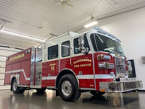 A new apparatus is more than a piece of equipment, it's a pillar of the community. Take a walk around the Buckhannon Fire Department's new Sutphen custom pumper with the Mayor of Buckhannon, Robbie Skinner, and Lieutenant Linn Baxa of the Buckhannon Fire Department. Thank you, Buckhannon Fire Department, for your trust in Sutphen and your local dealer, Heritage Fire Equipment. #BuiltToDoWork | Sutphen Corporation