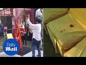 Celebratory gun fire at Indian wedding goes wrong as guest is killed - Daily Mail