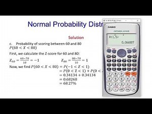 Stop Overthinking Z-Scores! Try This Simple Calculator Method