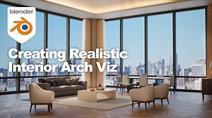 Timelapse: Create Stunning Interior ArchViz in Blender