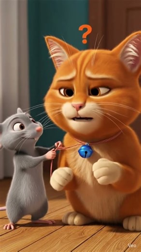 A cat and mouse 😺🐀#ai #story #cat #shorts