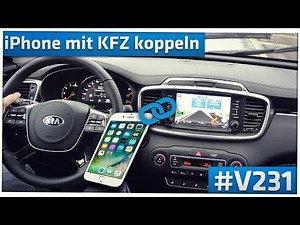 #V231 Koppeln eines iPhones mit aktuellen Fahrzeugen (Kia Sorento)