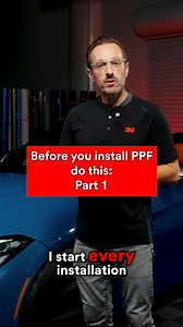 What should you do before installing Paint Protection Film? 3M Authorized Trainer Marco is getting you prepped to better prep your next PPF installation. Don't miss out on more tips, follow us today to improve your next installation. Check out our training opportunities: https://s.3m.com/824f4n4l | 3M Films