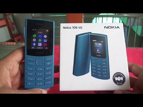 Nokia 106 4G 2023 model with UPI option unboxing.