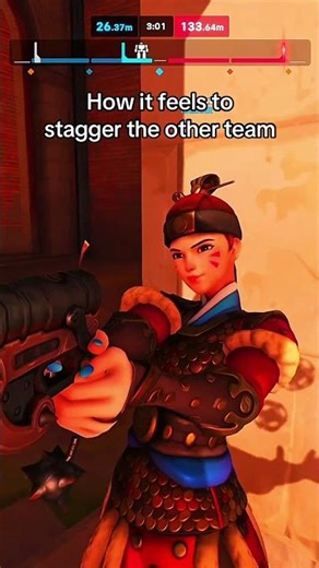 How it feels to stagger the enemy team on Overwatch. #overwatchmemes