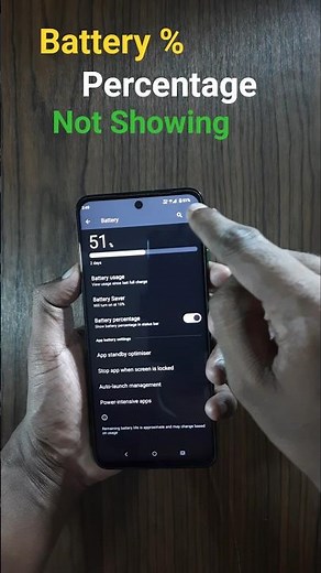 Android Battery Percentage Not Showing? FAST FIX! (All Phones)
