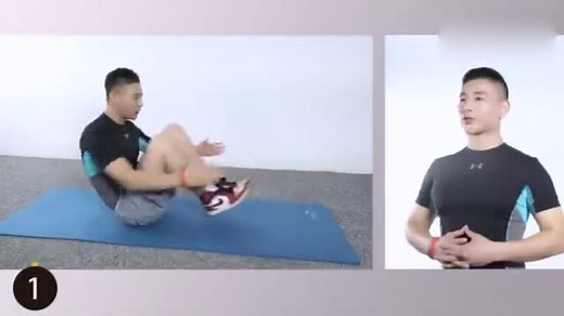 3分钟锻炼6块腹肌教程，训练腹肌最有效的4个动作