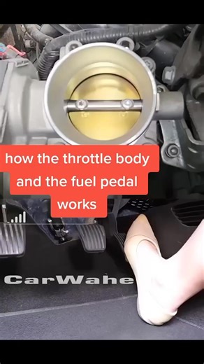 How throttle body works during acceleration 🚗 #automobile | Matech Car Aircon