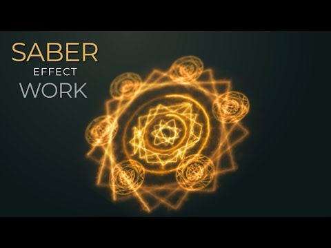 “Magical Energy Circle | Saber Plugin VFX in After Effects”