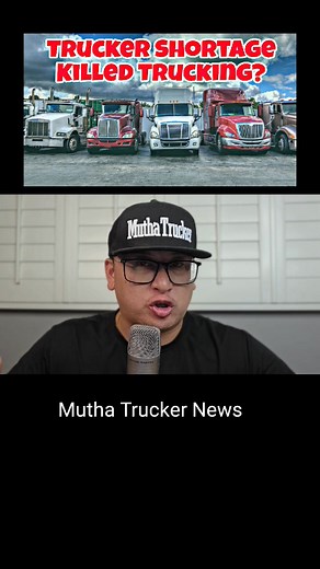 34K views · 498 reactions | Trucker Shortage Killed The Trucking Industry For All American Truck Drivers FreightWaves Mutha Trucker News https://www.freightwaves.com/news/the-ata-has-damaged-the-economics-of-trucking-while-compromising-public-safety | Mutha Trucker News | Facebook