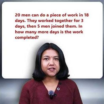 Time & Work Aptitude Question | Men Joined Later Problem | Competitive Exams Maths | #maths