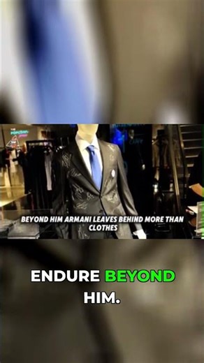 How Armani Changed Fashion Forever