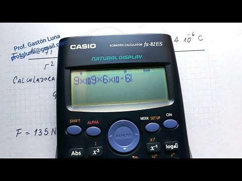 How to write scientific notation on a calculator! Easy!