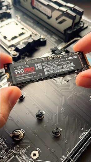 How to install Samsung 990 PRO 2000GB, m.2, NVMe (PCIE 4.0) #unboxing & Passmark test