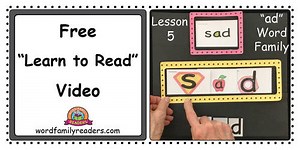 Free "Learn to Read" Video - Lesson 5