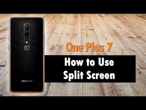 One Plus 7 How to Use Split Screen