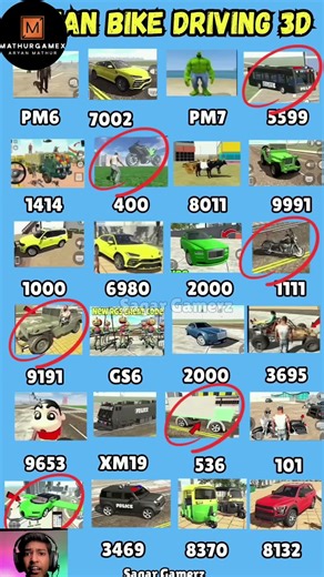 New Update Real code 💥 Indian bike driving 3d all new cheat code update + plugin cheat code 9-476