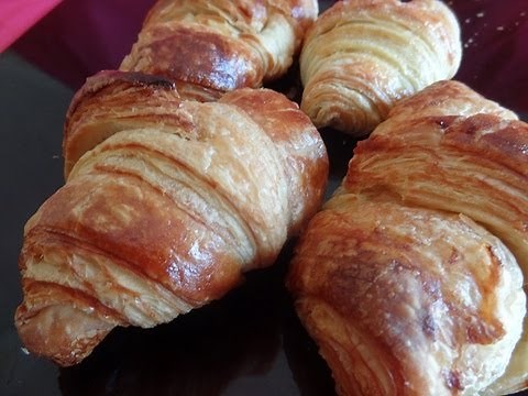 Receta de Croissants paso a paso | como hacer croissant con masa de hojaldre